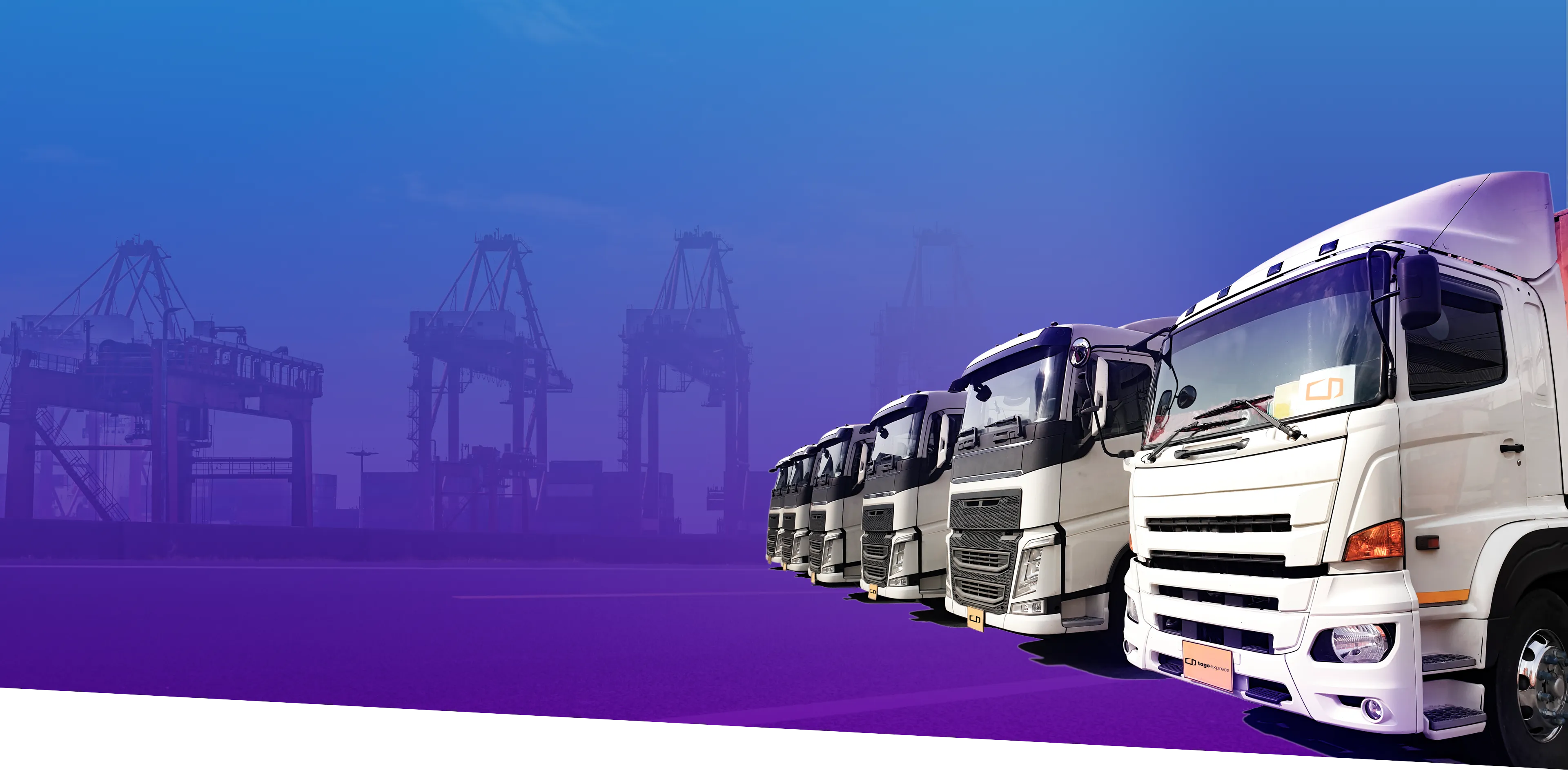 TAGO Express platform connecting yards, drivers, and fleets